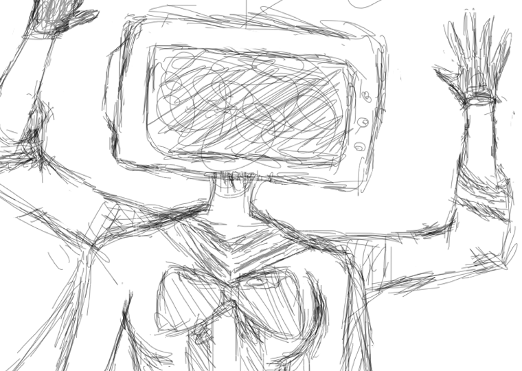 zoomed in a little on her arms